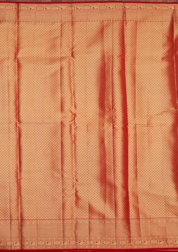 Maroon Zariwork Pure Silk Saree