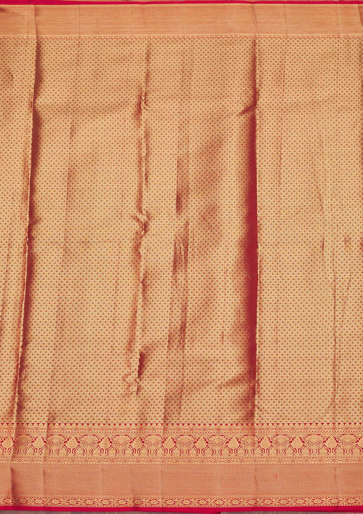 Maroon Zariwork Pure Silk Saree