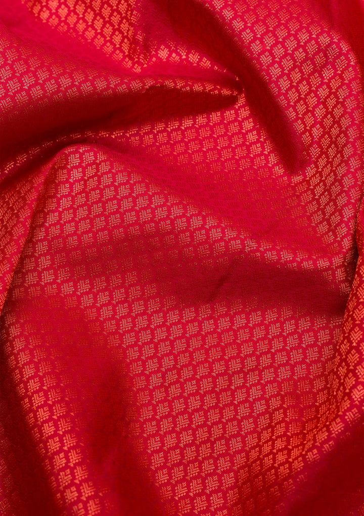 Maroon Zariwork Pure Silk Saree