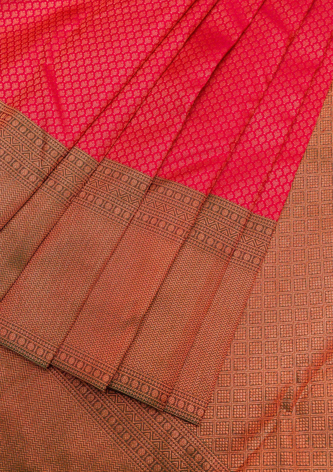 Maroon Zariwork Pure Silk Saree
