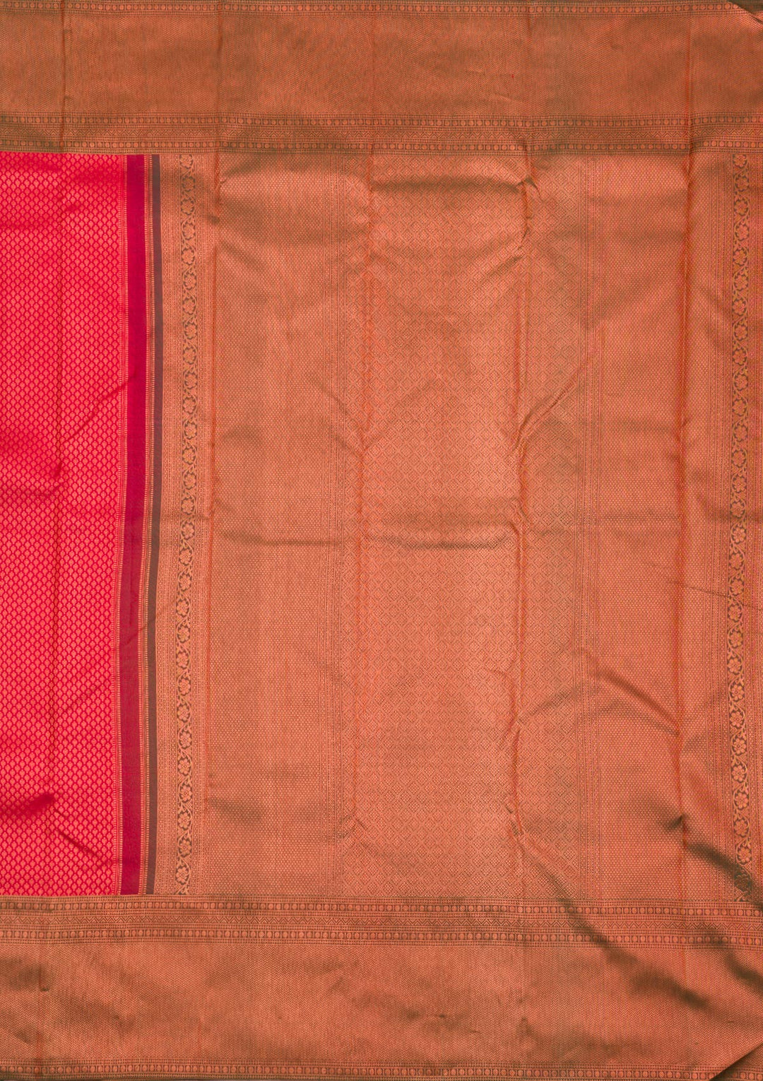 Maroon Zariwork Pure Silk Saree