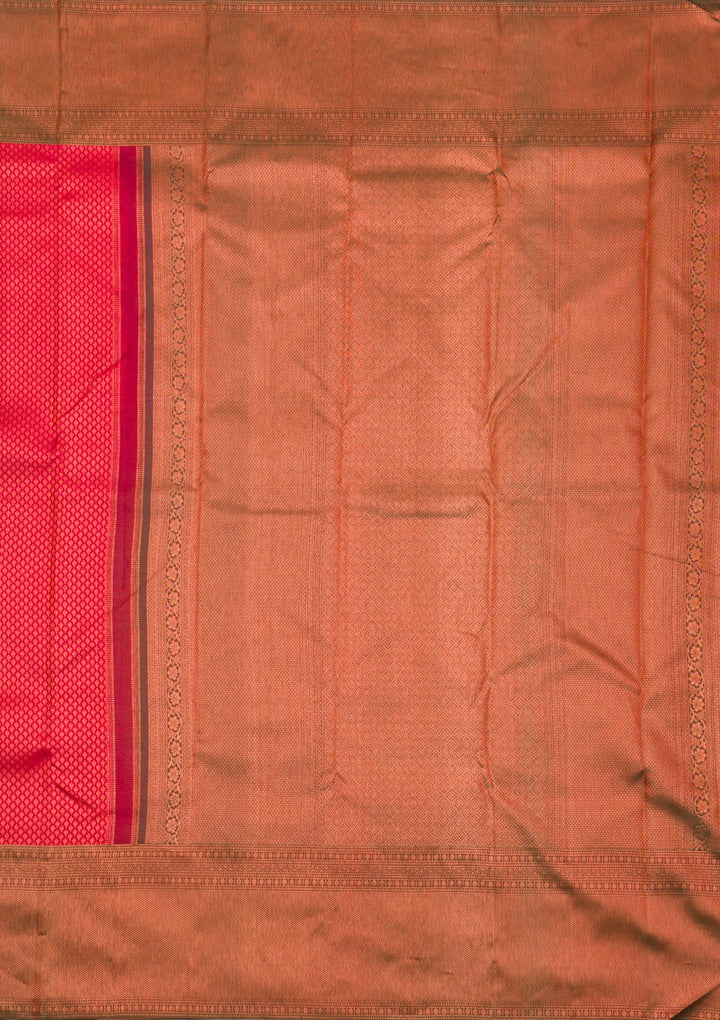 Maroon Zariwork Pure Silk Saree