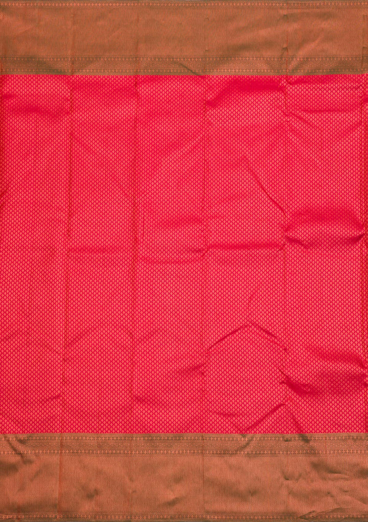 Maroon Zariwork Pure Silk Saree