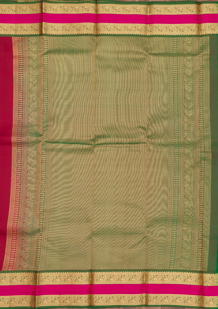 Maroon Zariwork Pure Silk Saree