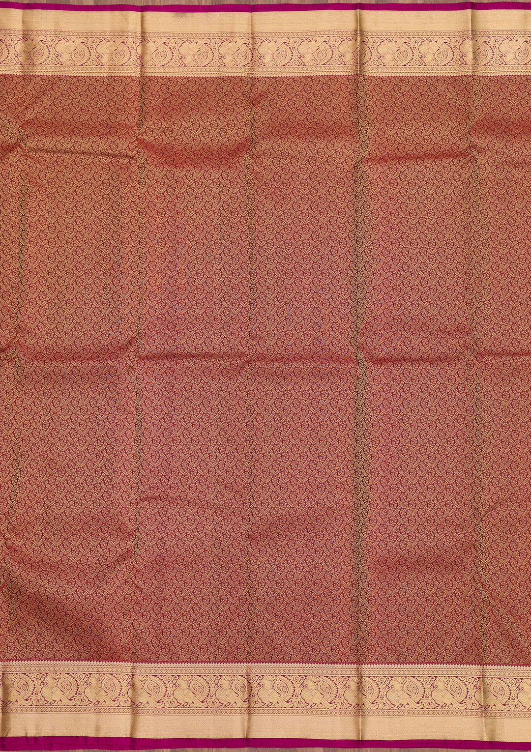 Maroon Zariwork Pure Silk Saree