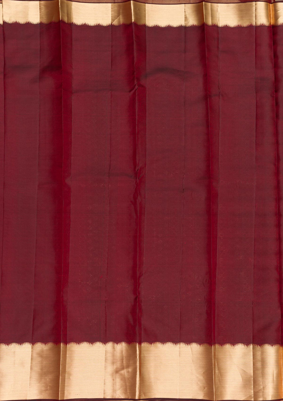 Maroon Zariwork Kanjivaram Pure Silk Saree