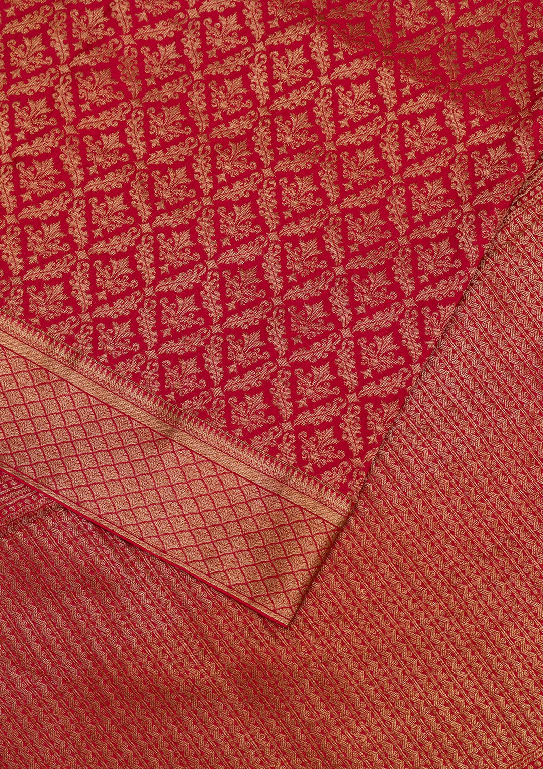 Maroon Zariwork Banarasi Pure Silk Saree