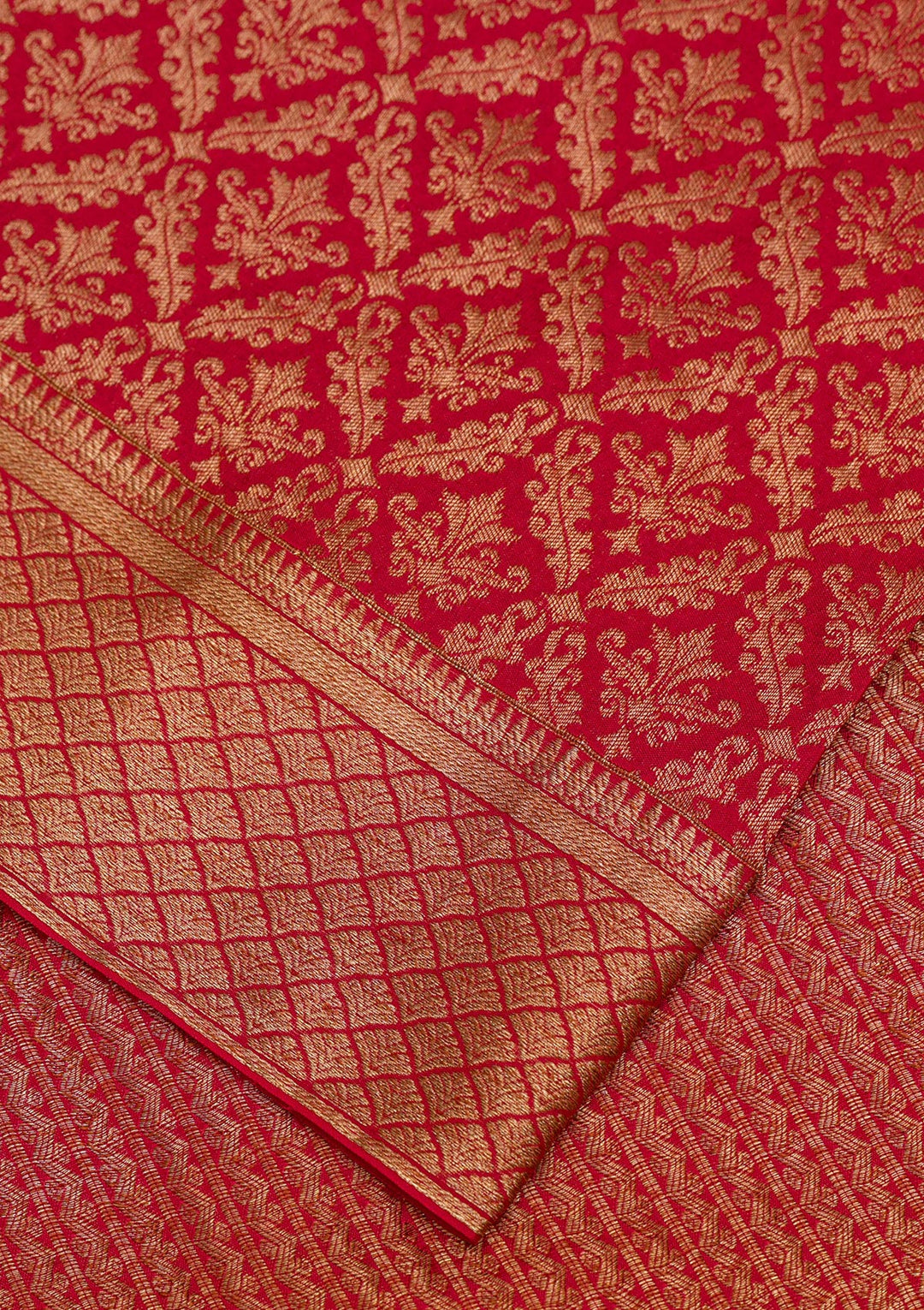 Maroon Zariwork Banarasi Pure Silk Saree