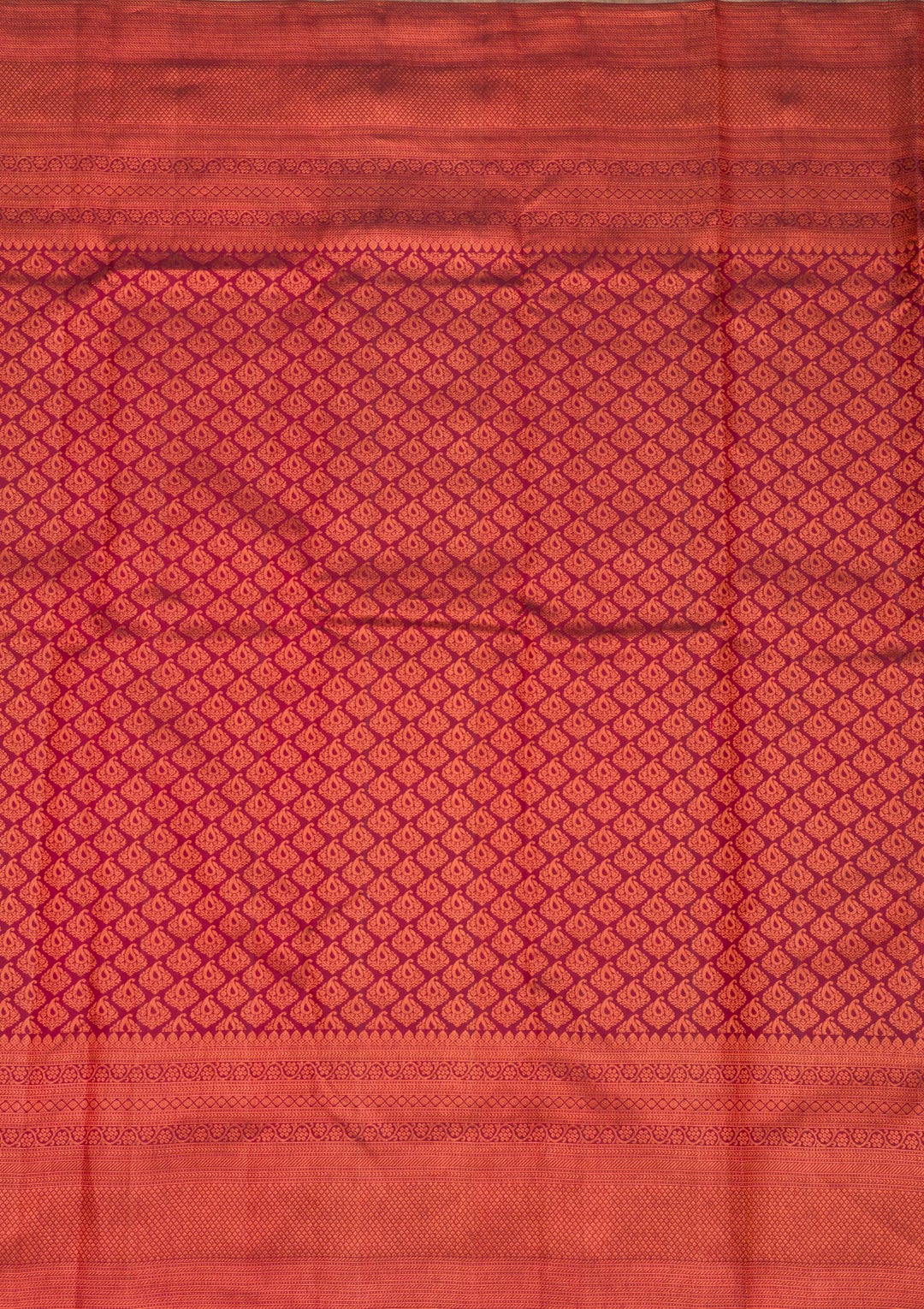 Wine Zariwork Pure Silk Saree