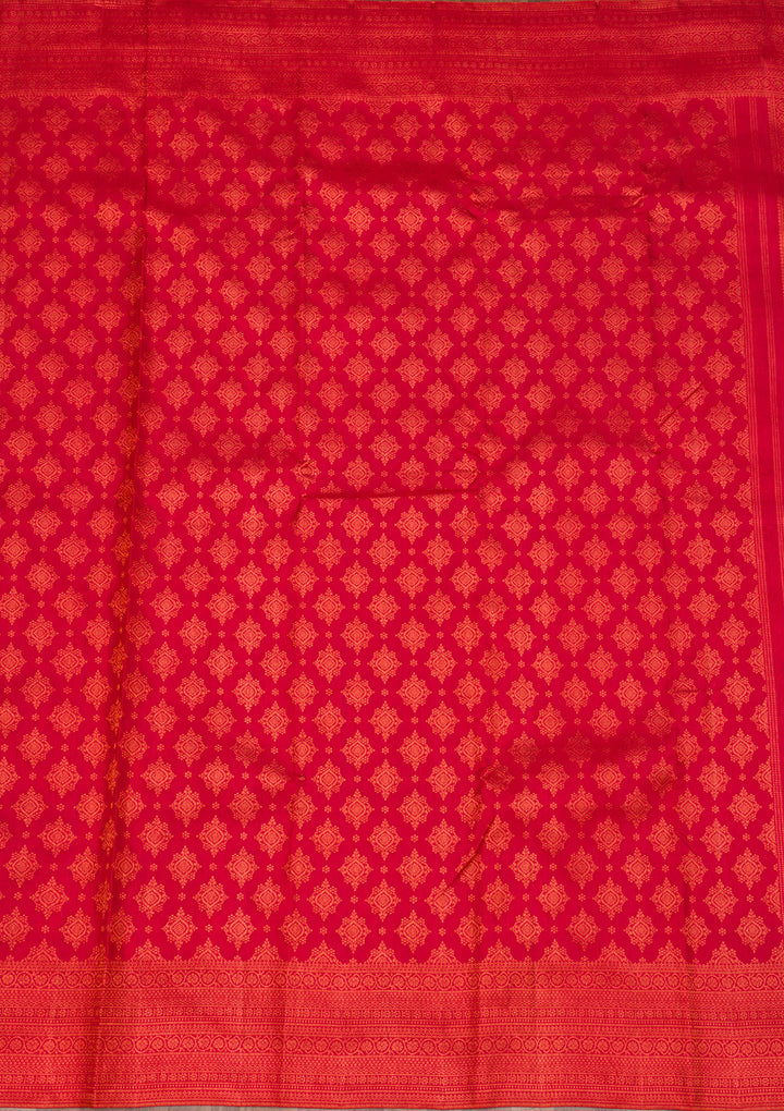 Maroon Zariwork Pure Silk Saree