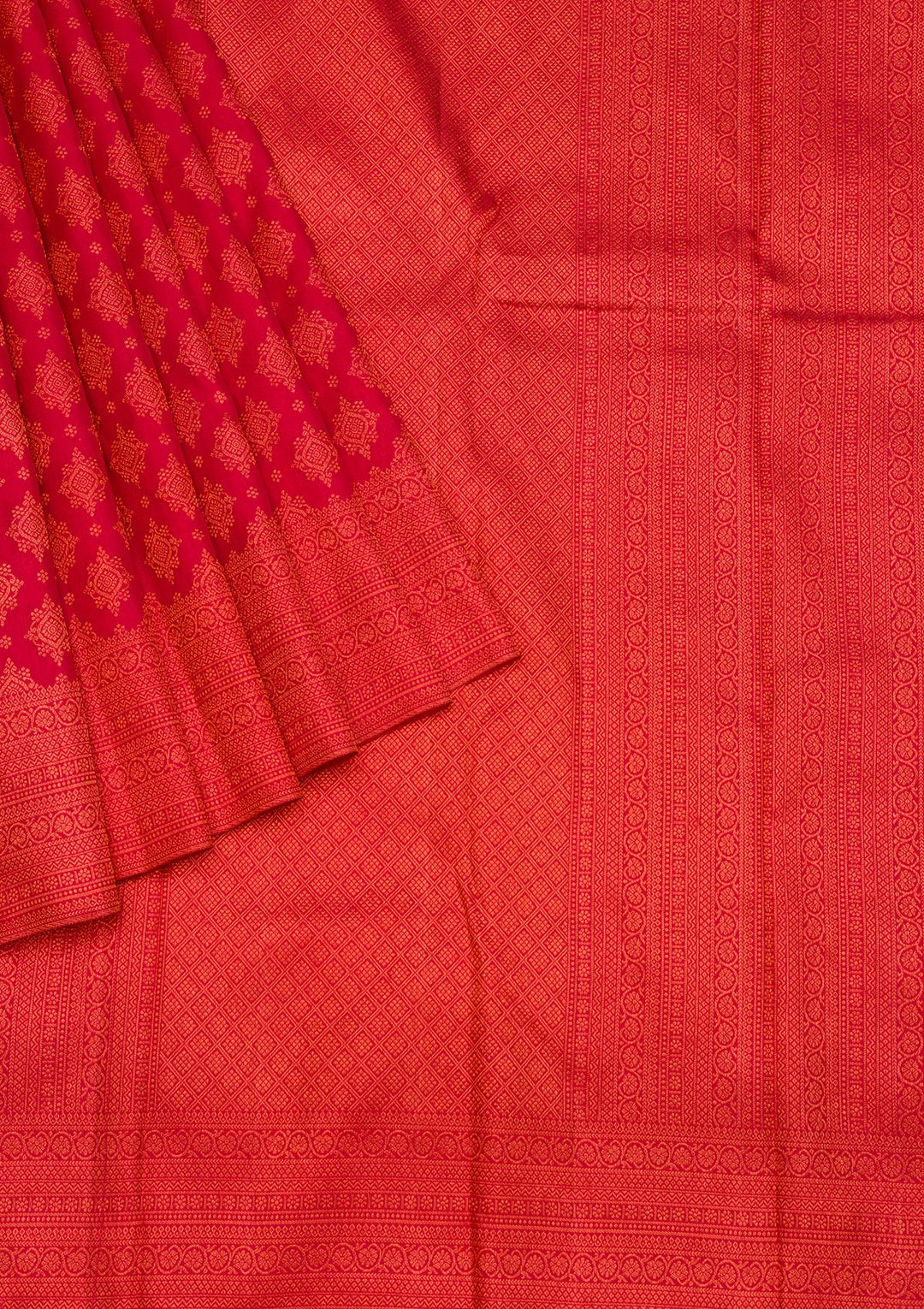 Maroon Zariwork Pure Silk Saree