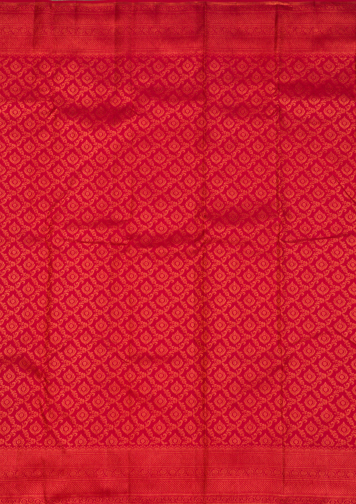 Red Zariwork Pure Silk Saree