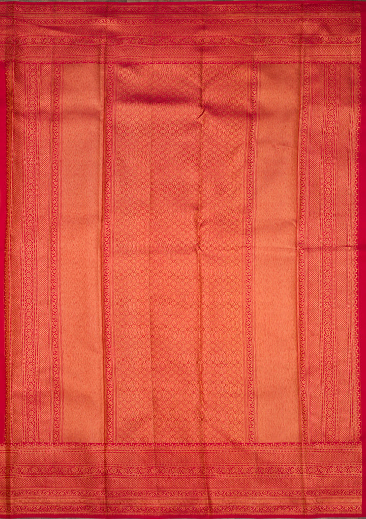 Red Zariwork Pure Silk Saree