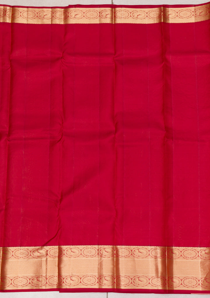 Maroon Zariwork Pure Silk Saree