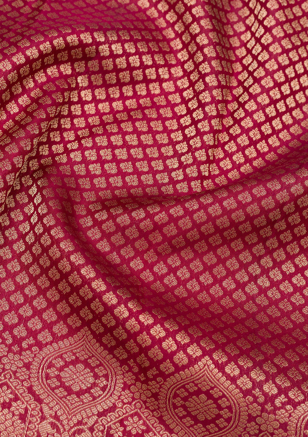 Maroon Zariwork Kanjivaram Pure Silk Saree
