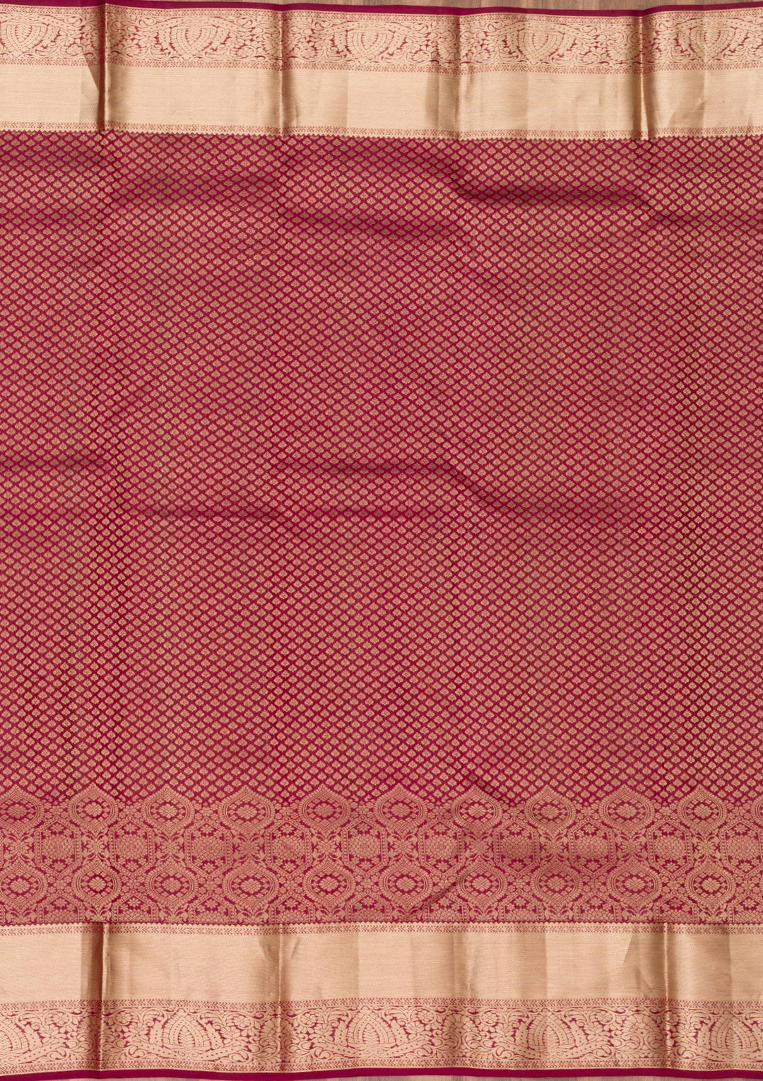 Maroon Zariwork Kanjivaram Pure Silk Saree