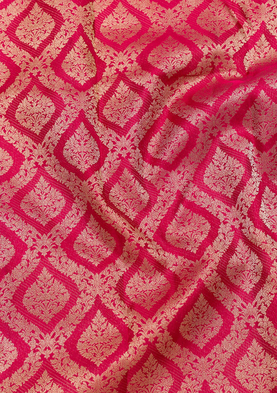 Maroon Zariwork Banarasi Pure Silk Saree