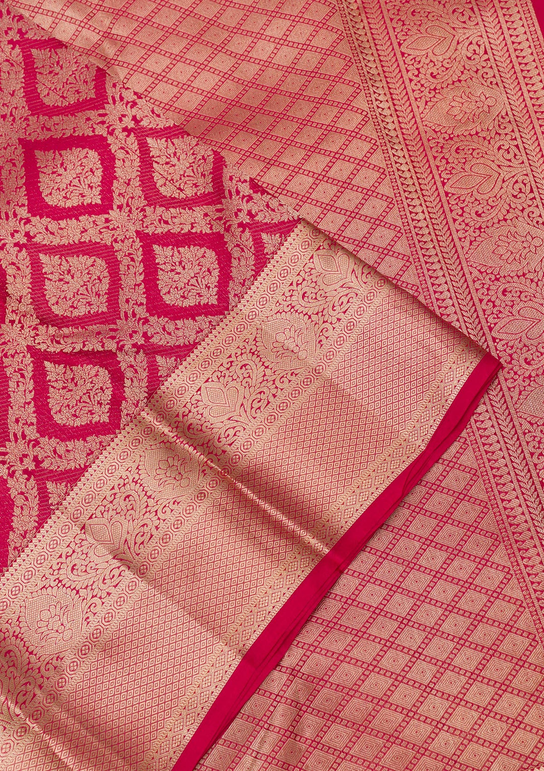Maroon Zariwork Banarasi Pure Silk Saree