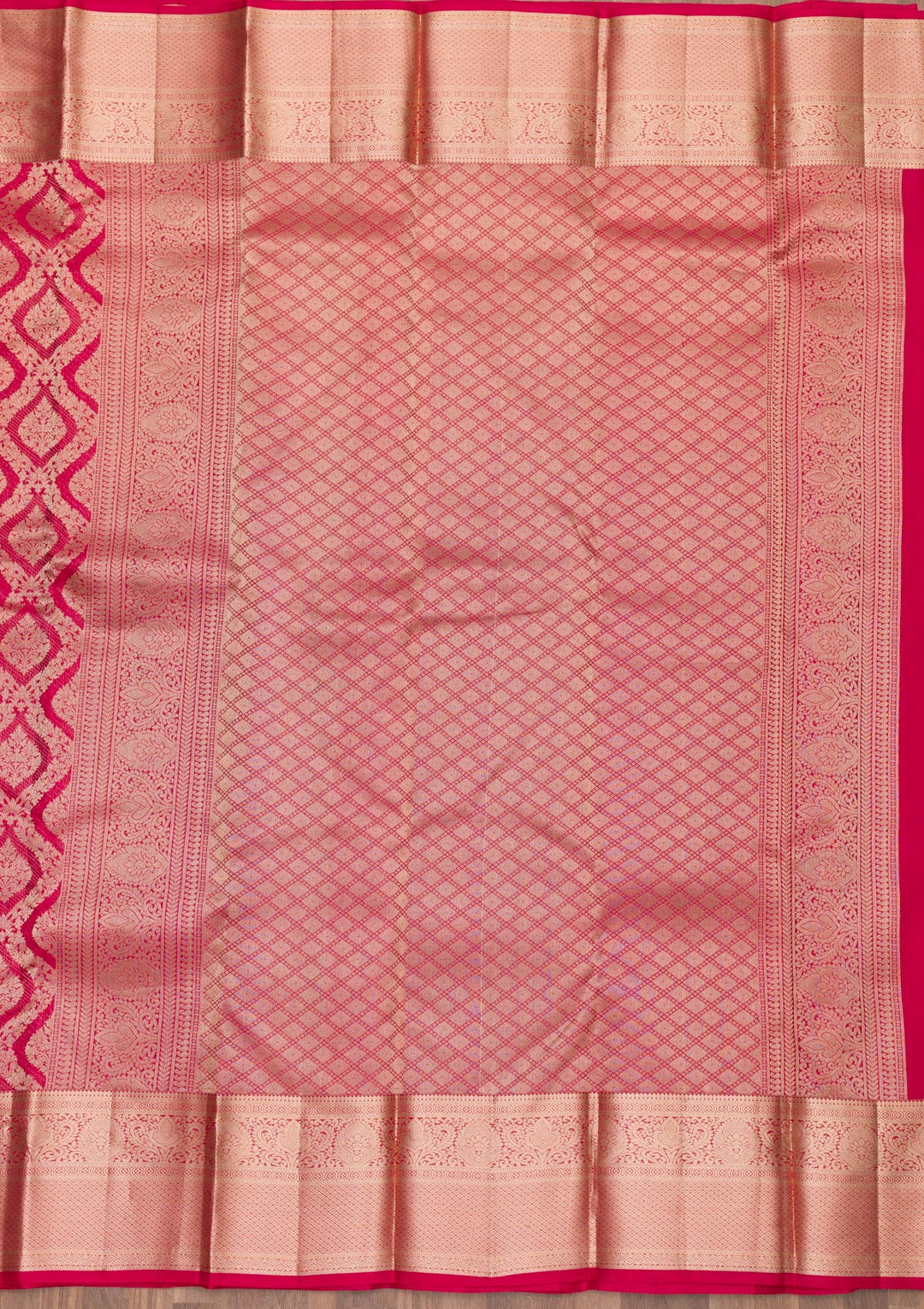 Maroon Zariwork Banarasi Pure Silk Saree