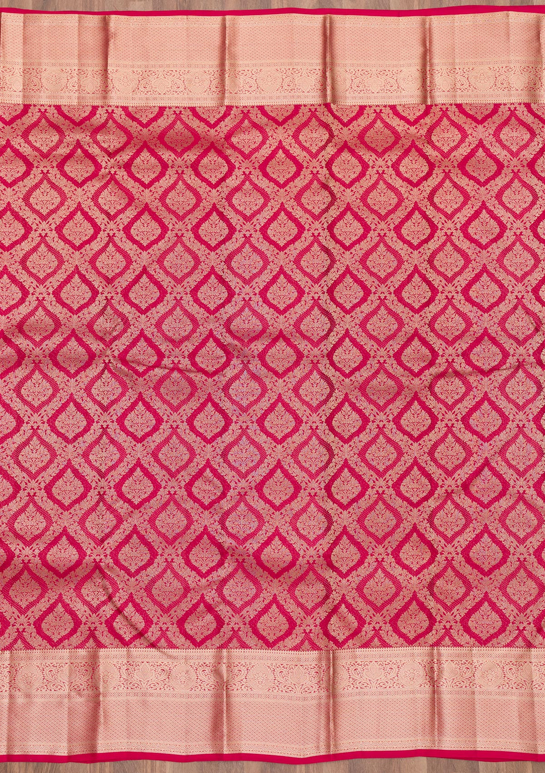 Maroon Zariwork Banarasi Pure Silk Saree