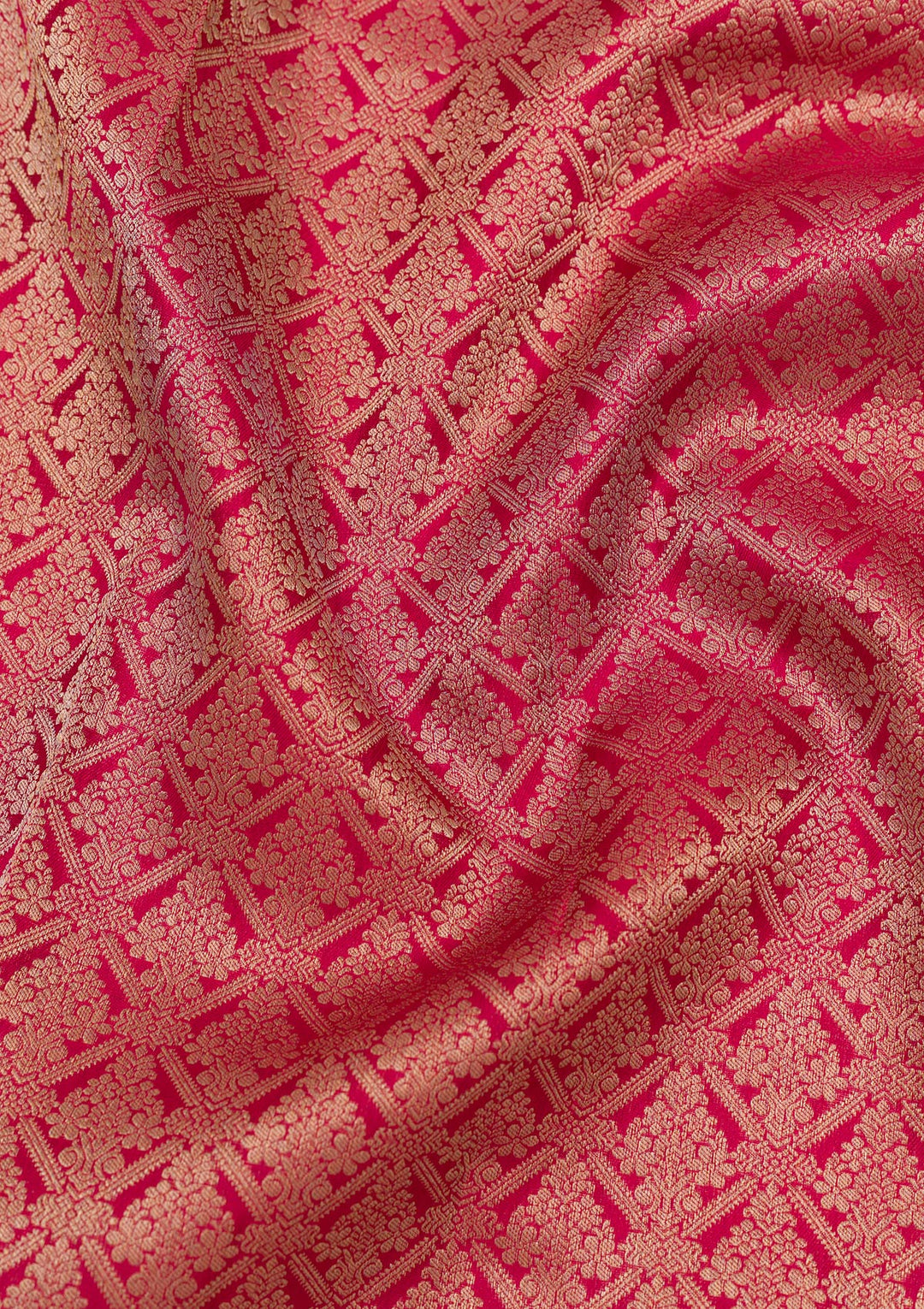 Maroon Zariwork Kanjivaram Pure Silk Saree