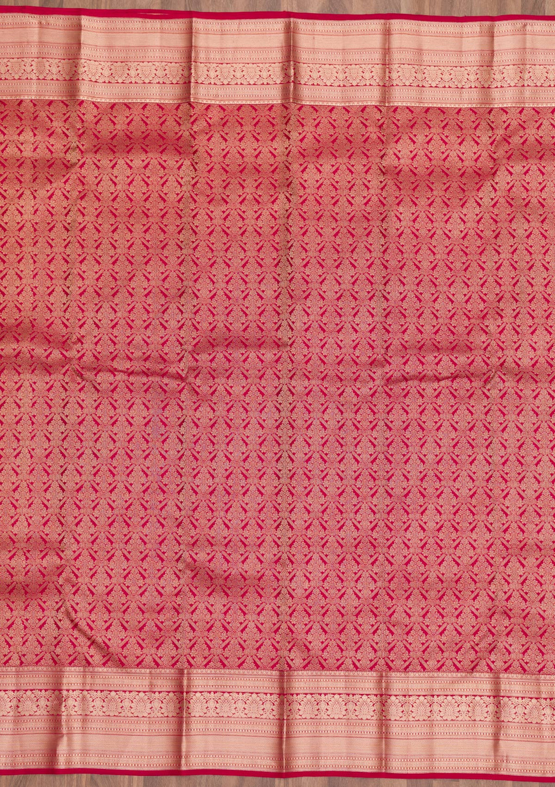 Maroon Zariwork Kanjivaram Pure Silk Saree