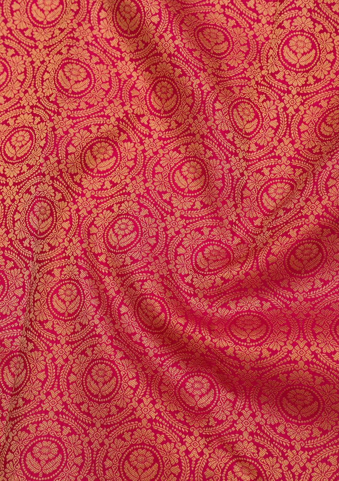 Maroon Zariwork Pure Silk Saree