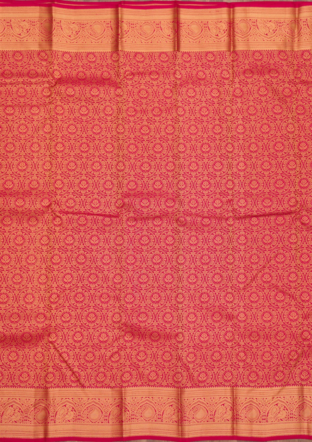 Maroon Zariwork Pure Silk Saree