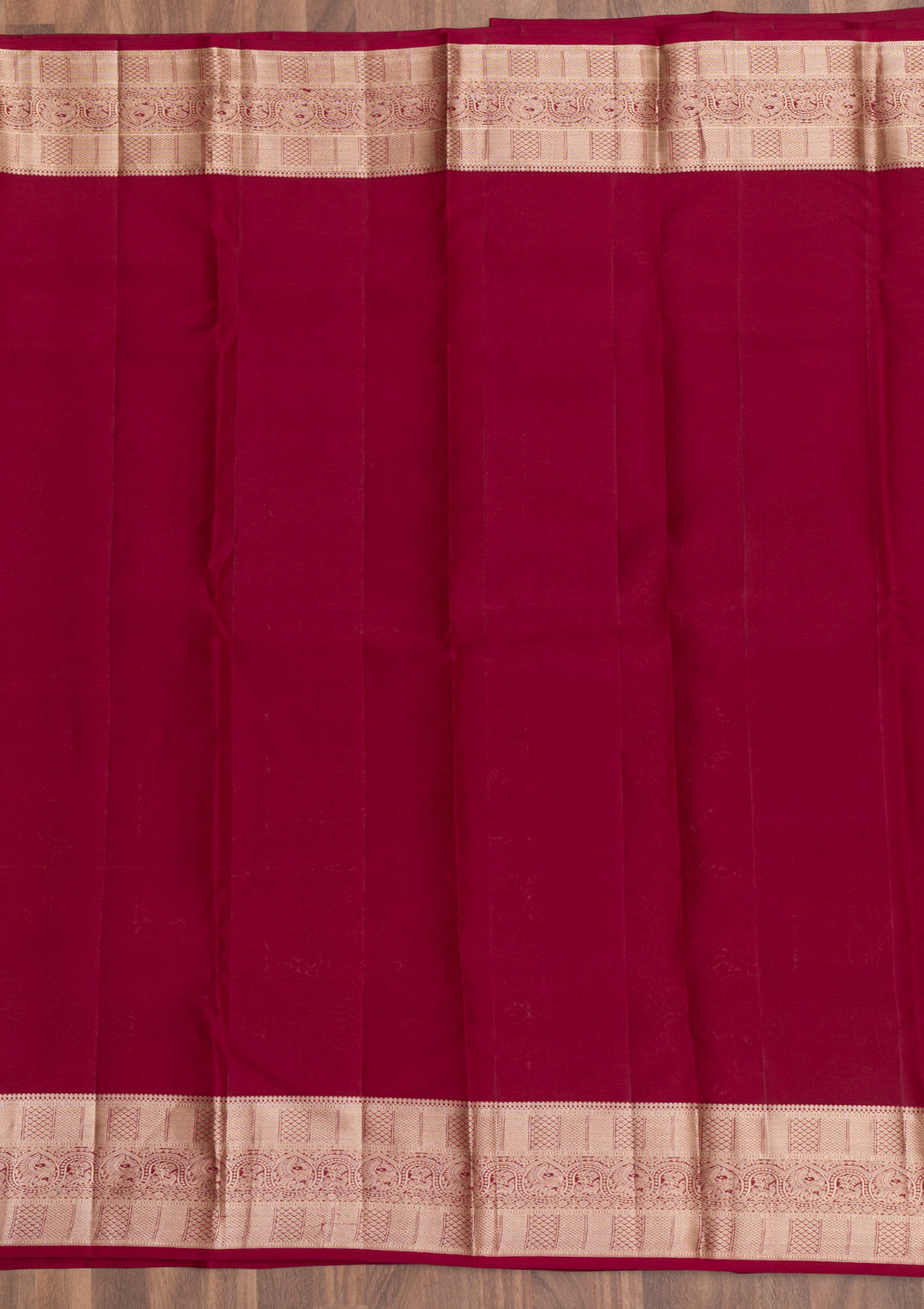 Maroon Zariwork Pure Silk Saree