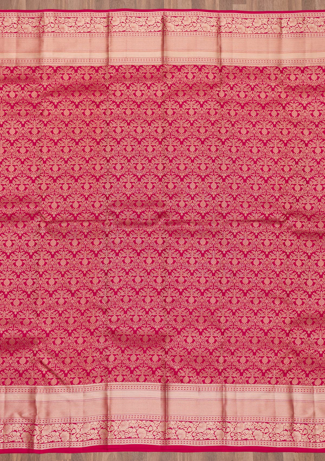 Maroon Zariwork Pure Silk Saree