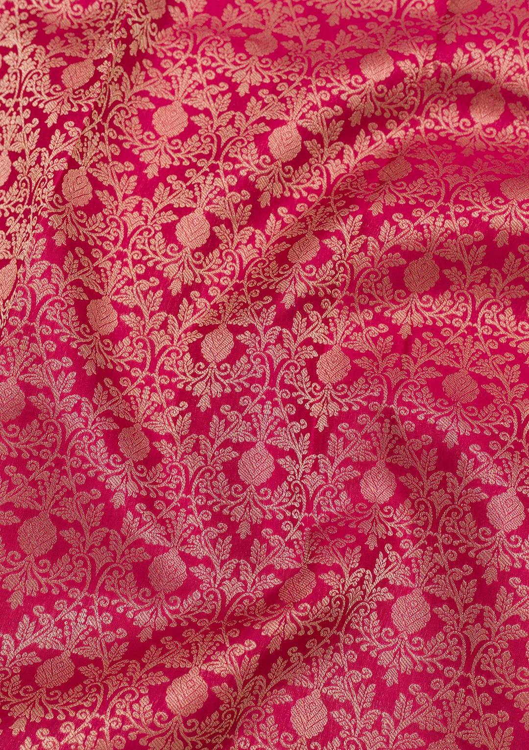 Maroon Zariwork Pure Silk Saree