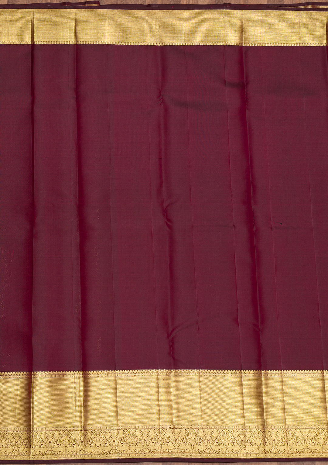Maroon Zariwork Pure Silk Saree