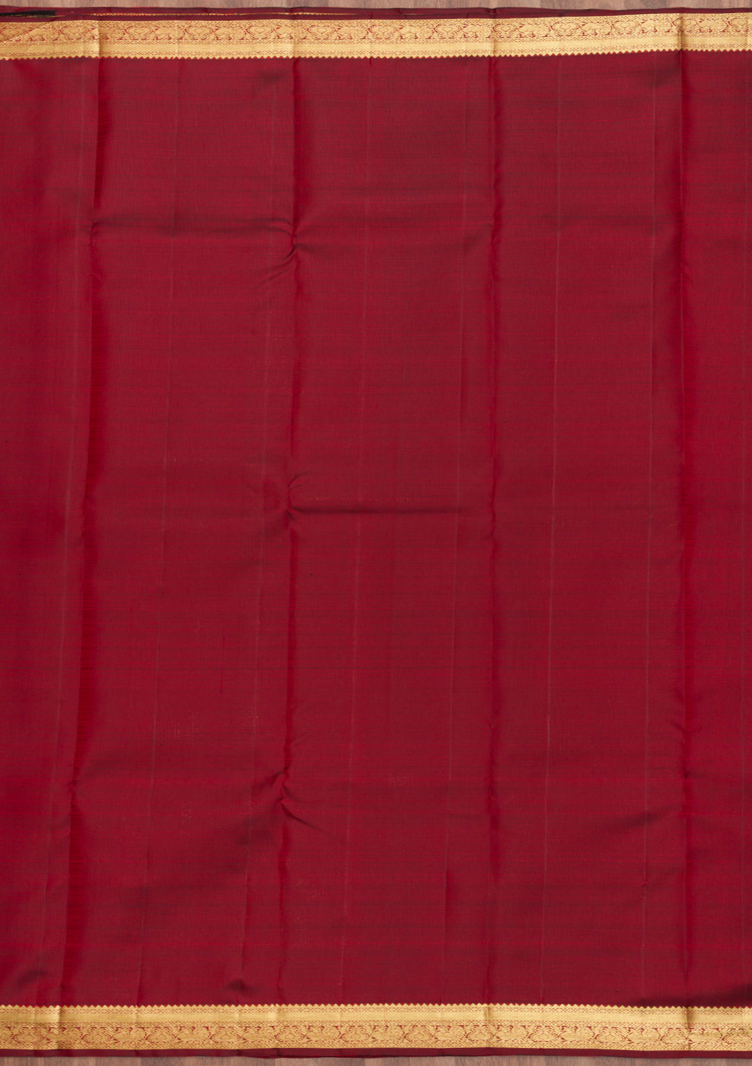 Maroon Zariwork Pure Silk Saree