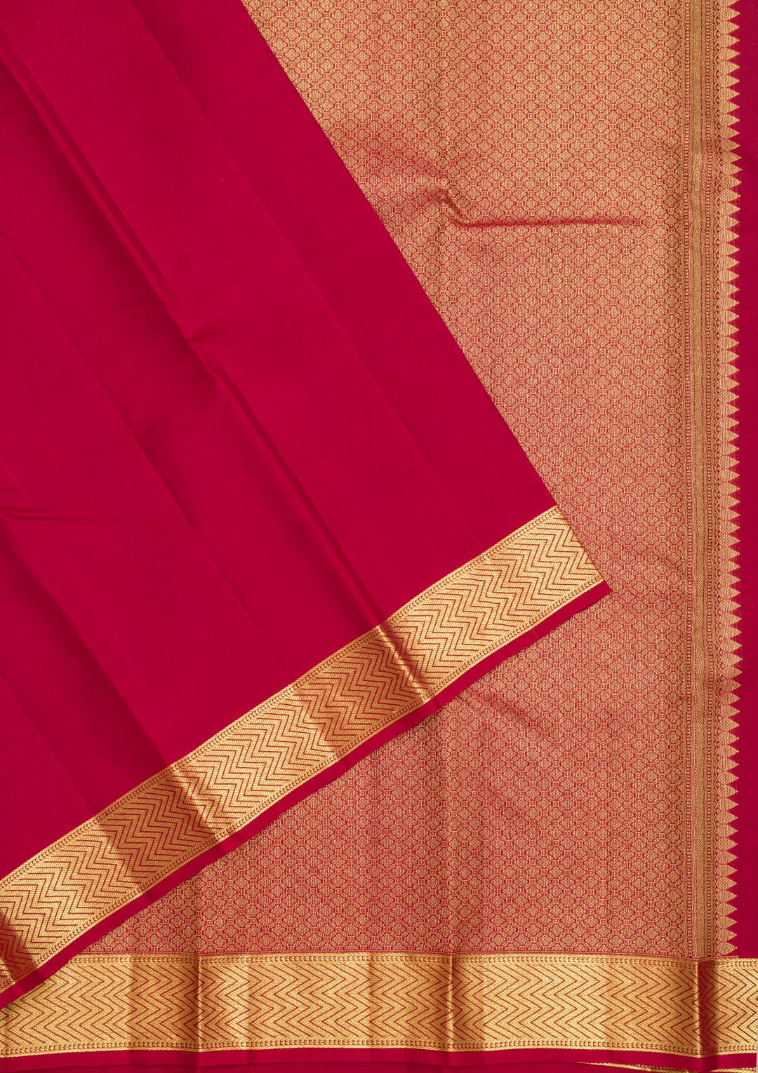 Maroon Zariwork Pure Silk Saree