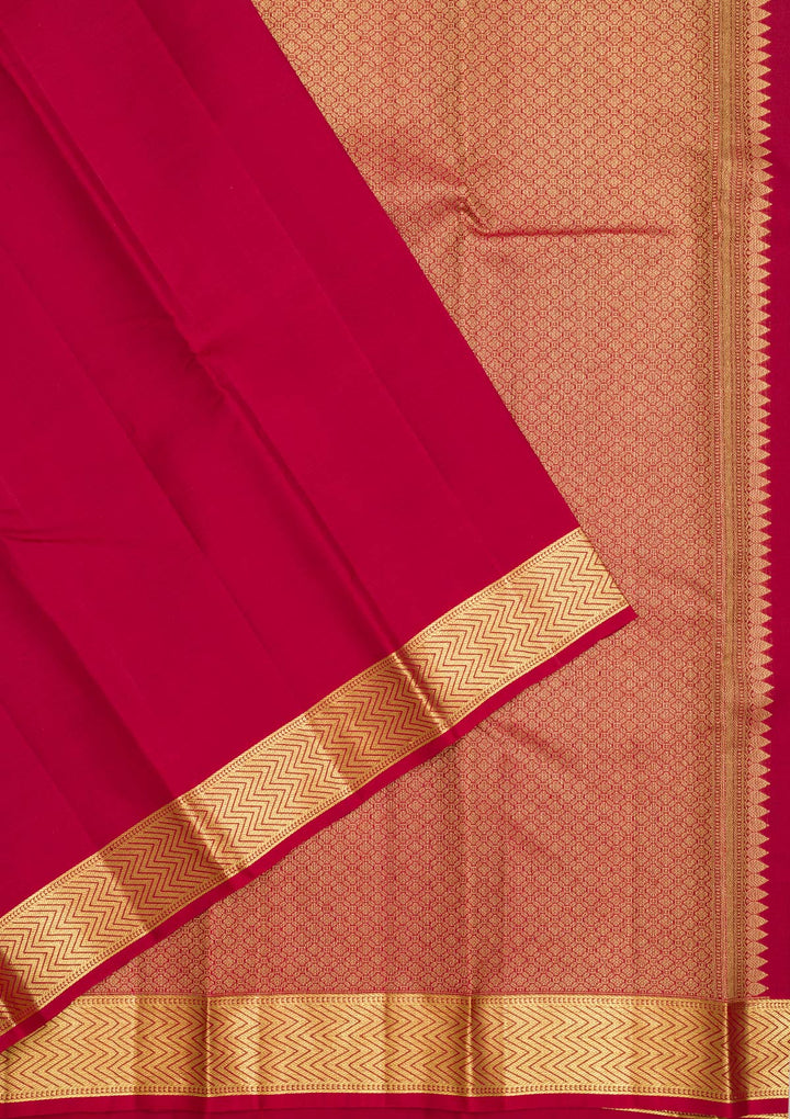 Maroon Zariwork Pure Silk Saree