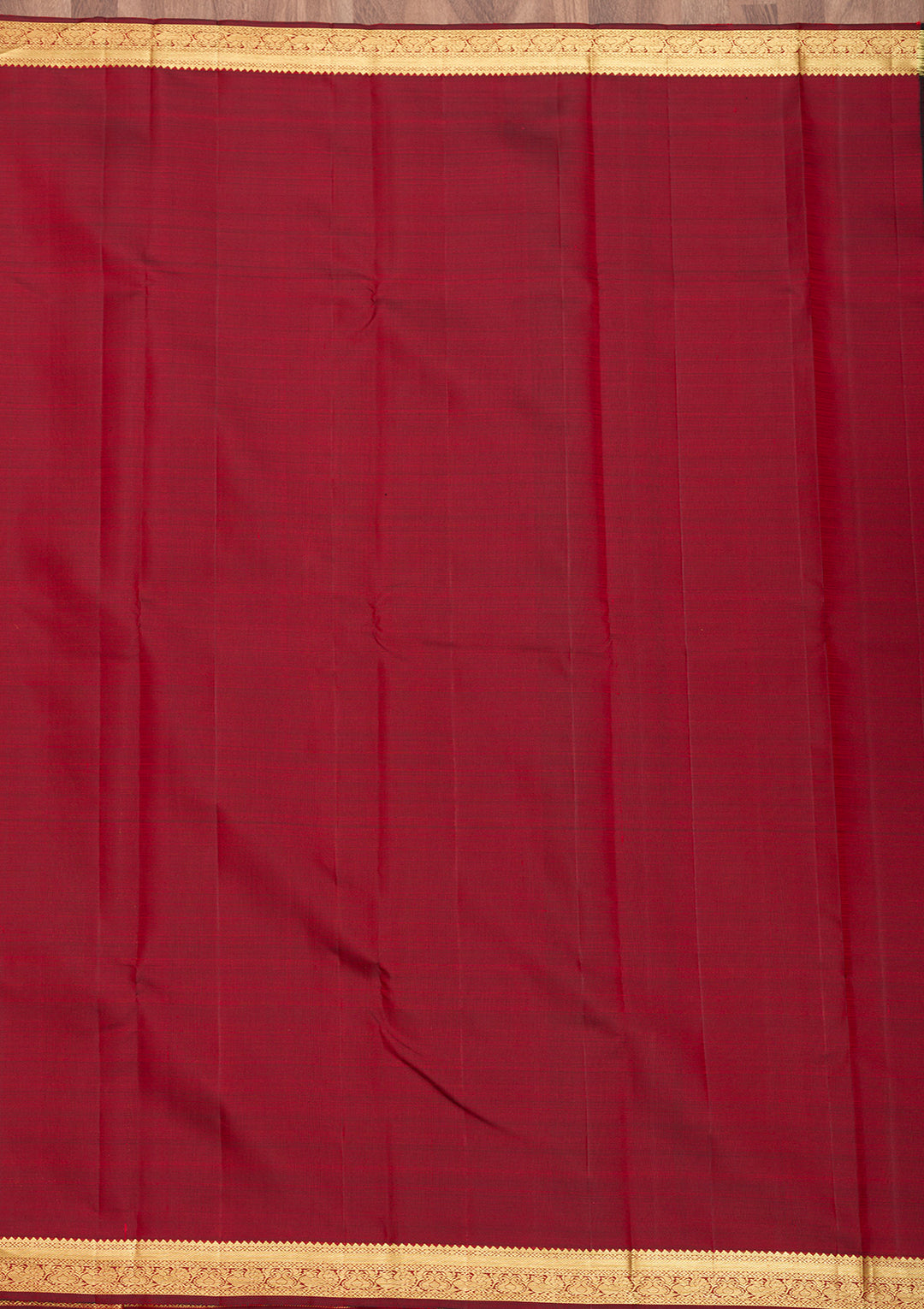 Maroon Zariwork Kanjivaram Pure Silk Saree