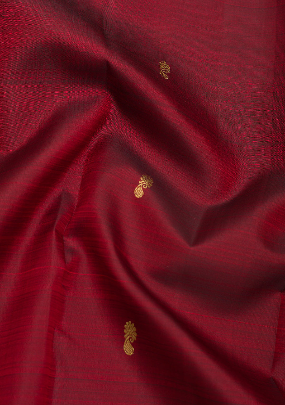 Maroon Zariwork Kanjivaram Pure Silk Saree