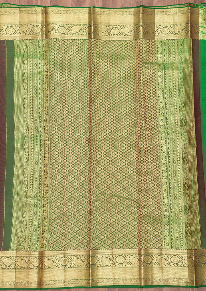 Maroon Zariwork Pure Silk Saree