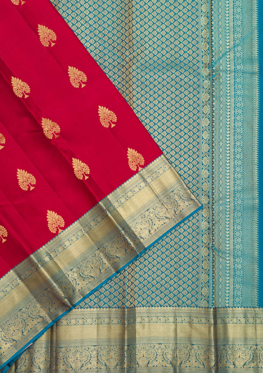 Maroon Zariwork Banarasi Pure Silk Saree