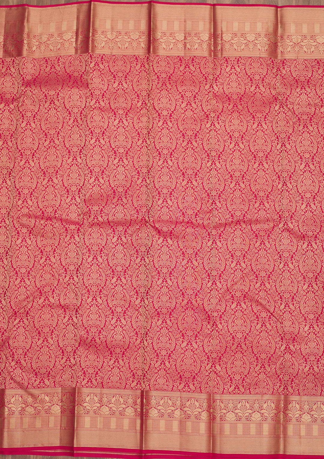 Maroon Zariwork Pure Silk Saree
