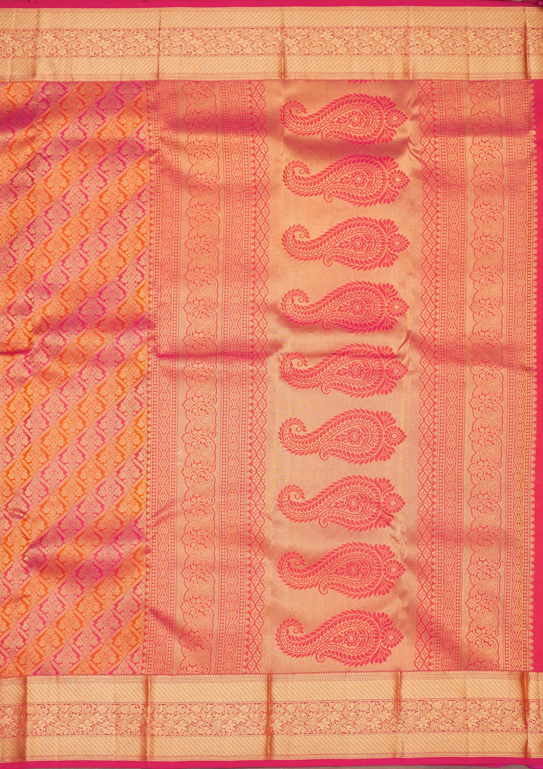 Maroon Zariwork Pure Silk Saree