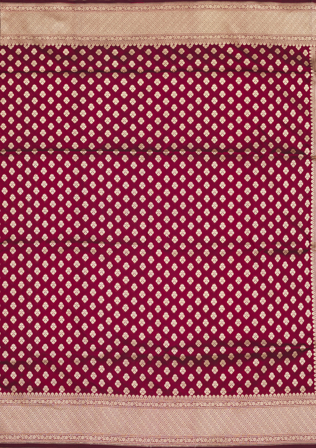 Maroon Zariwork Pure Silk Saree