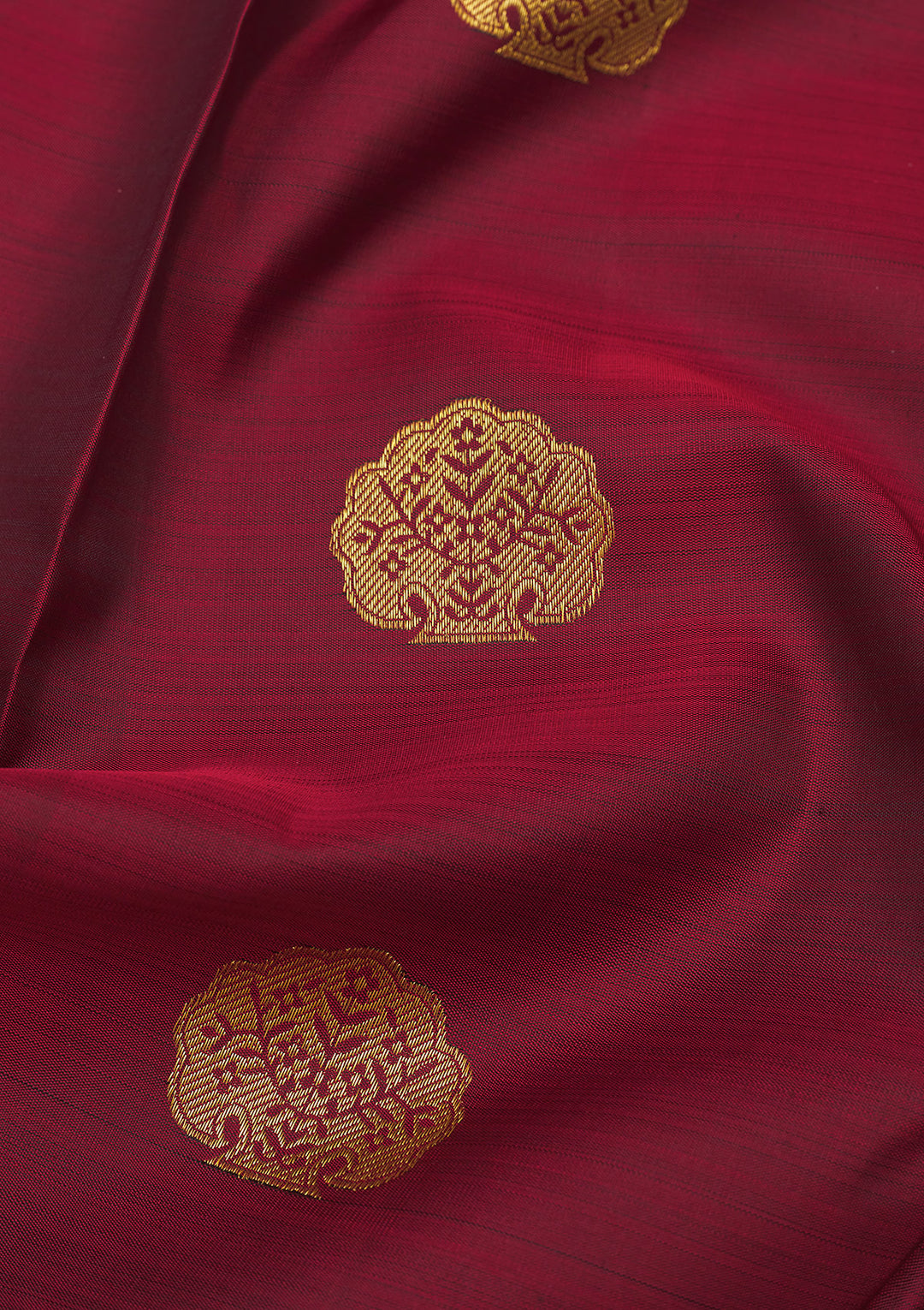 Maroon Zariwork Pure Silk Saree