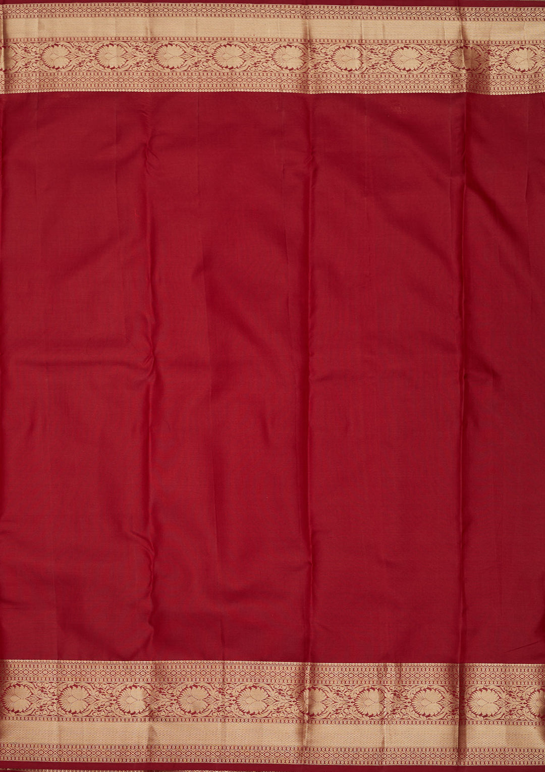 Maroon Zariwork Pure Silk Saree