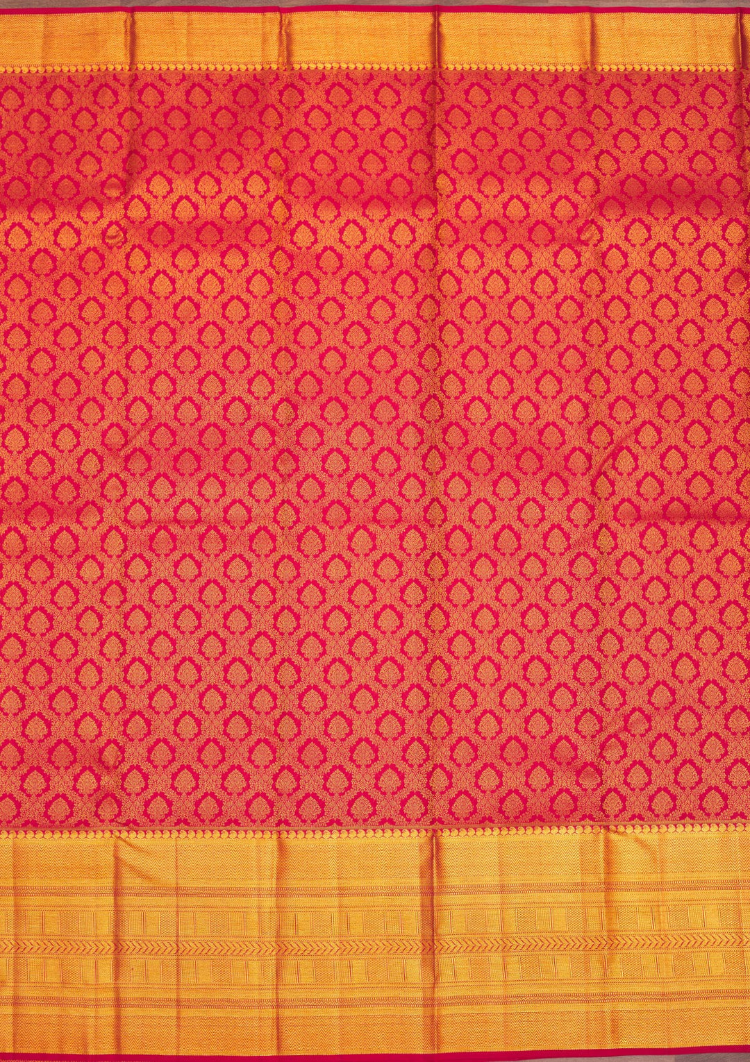 Maroon Zariwork Pure Silk Saree