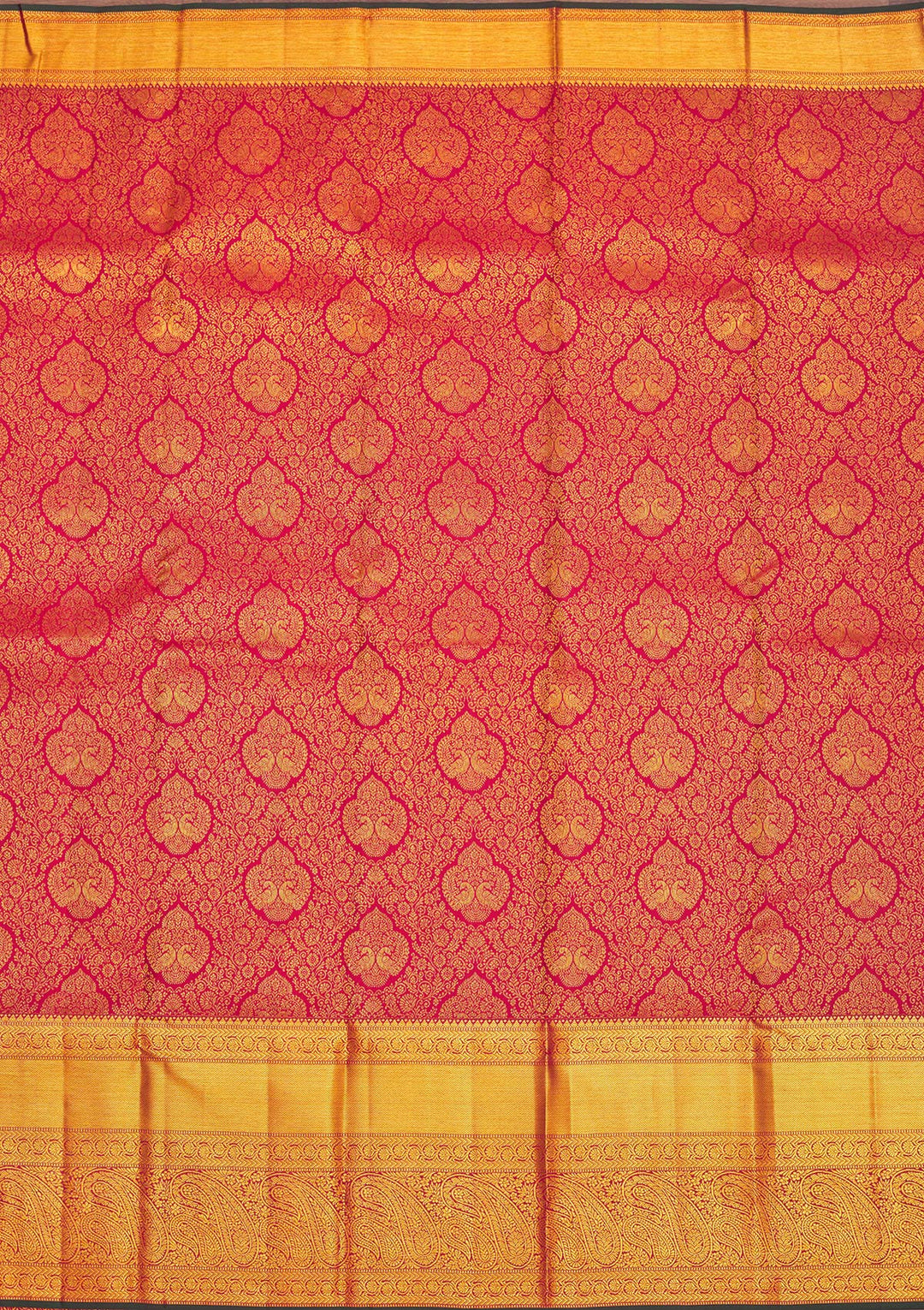 Maroon Zariwork Pure Silk Saree
