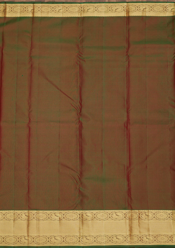 Maroon Zariwork Pure Silk Saree