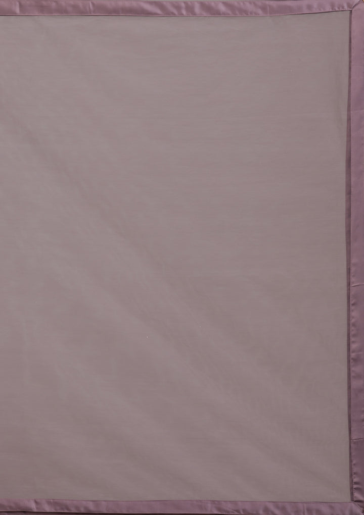 Mauve Cutdana Satin Gown