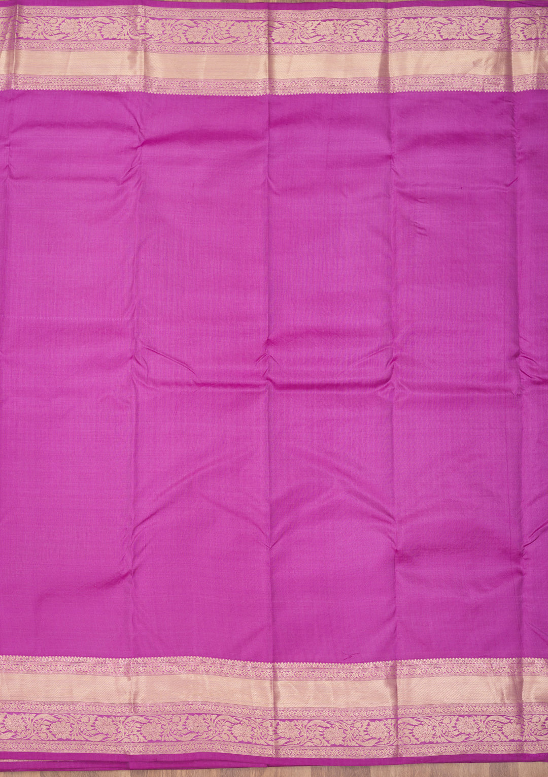 Mauve Zariwork Pure Silk Saree