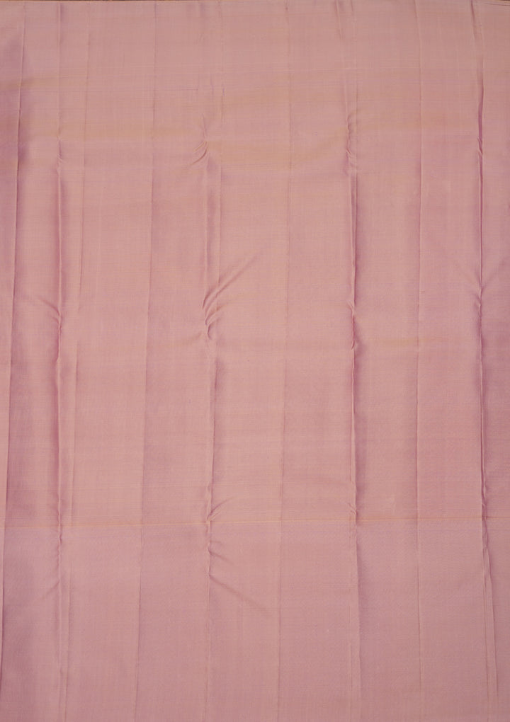 Mauve Zariwork Pure Silk Saree